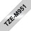 Cinta Brother TZE-M951 negro sobre plata, 24mm, 8m, compatible TZ/TZe