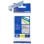 Cinta Brother TZE-M951 negro sobre plata, 24mm, 8m, compatible TZ/TZe