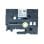 Cinta Brother TZe-R231 Negro sobre Blanco 12 mm x 4 m Transferencia Térmica