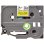 Brother TZE-S641 Noir sur jaune, Cinta TZ, 1,8 cm, Compatible Brother