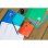 Cuaderno A6 120 hojas cuadriculadas, tapa dura, espiral twin, colores surtidos, pack de 5