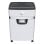 Destructora HP OneShred 18CC 18 hojas, corte en partículas P-5, 25L, 65dB, blanco/negro