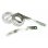 Cinta adhesiva aluminio industrial 57mm x 143mm compatible impresoras manuales 1 pieza