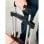 Cinta de Estampación 3D DYMO 9mm x 3m Adhesiva, Blister, Pack 3 Unidades, Negro