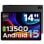 Tablet DOOGEE Tab E3 Max 8GB 256GB 14" IPS Helio G99 13500mAh 4G LTE Dual SIM Nero