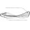 Custodia in silicone per Motorola Moto G75 5G (trasparente)