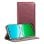 COOL Flip Cover Case für Oppo A5 Pro / A5 Pro 5G Plain Burgundy