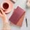 COOL Flip Cover Case für Oppo A5 Pro / A5 Pro 5G Plain Burgundy