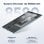 DOOGEE U11 Tablet, 4 GB, 128 GB, 11 Zoll, 90 Hz, 8580 mAh, Android 15 Octa-Core, Schwarz + Zubehörpaket