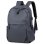 Mochila para portátil 15.6" gris repelente al agua con puerto USB y doble compartimento