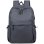 Mochila para portátil 15.6" gris repelente al agua con puerto USB y doble compartimento