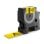 DYMO Tubes Thermorétractables IND - 24mm x 1,5m, Noir sur Jaune, Multicolore, Belgique, -55 - 135 °C