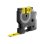Cinta de vinilo DYMO Rhino 12mm negro sobre amarillo, resistente UV, agua y químicos, UL969