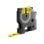 Nastro in vinile Dymo Rhino 12mm Nero su Giallo Resistente UV e Chimici