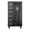 Workstation ATX UNYKA AI PRO 1500 EATX Dual CPU, hasta 4 GPUs, 17 HDD, 27 ventiladores, USB-C, Negro