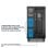Workstation ATX UNYKA AI PRO 1500 EATX Dual CPU, hasta 4 GPUs, 17 HDD, 27 ventiladores, USB-C, Negro