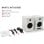 Altavoces Vulkkano PRO4 Activos Bluetooth 80W con EQ óptica y RCA