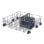 Lavavajillas Candy RapidÓ CF 3C7L0S 13 Servicios Clase C Inox Wi-Fi Maxi-Tub