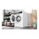 Lavadora Bosch WGB244A0ES 9kg Carga Frontal 1400rpm Classe A Branca com Home Connect e i-DOS