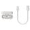 Auriculares Philips 2000 series inalámbricos bluetooth blanco con micrófono y carga rápida