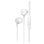 Auriculares Philips alámbricos con Micrófono Intraurales Blancos