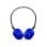 Auriculares JVC con cable con micrófono, diadema ajustable y sonido Hi-Fi Azul