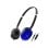 Auriculares JVC con cable con micrófono, diadema ajustable y sonido Hi-Fi Azul