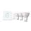 Ponto de Iluminação Inteligente LED 4,2W GU10 RGBW, Bluetooth, 400lm, regulável, pack 3 unidades