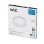 Luz de Teto Inteligente LED 16W Wi-Fi/Bluetooth, 1500lm, Branco, Metal, Regulável, 2700K-6500K