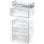 Frigorífico Bosch Combi 203cm 440L D Inox NoFrost VitaFresh XXL MultiAirflow LED