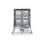 Lavavajillas Samsung DW60CG550FWQET 14 Services D avec Auto Open et Aqua Stop