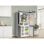Frigorífico Bosch Americano 183cm 574L E Prateado Dispensador Água/Gelo No Frost MultiAirFlow LED