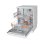 Lavavajillas Hotpoint HFC 3T232 WG 14 Cubiertos D ActiveDry Inverter Zona3D Blanco