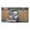 Lavavajillas Hotpoint HFC 3C32 WX 14 Cubiertos D Inox ActiveDry Zona 3D
