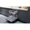 Lavavajillas Hotpoint HBC3C41W 14 Servicios Clase C Semi Integrado Acero Inoxidable con AquaStop