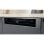 Lavavajillas Hotpoint HBC3C41W 14 Servicios Clase C Semi Integrado Acero Inoxidable con AquaStop