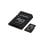 Kingston MicroSDXC 128GB UHS-I V10 A1 150MB/s Negra con Adaptador SD y Protección Resistente