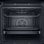 Forno elétrico Whirlpool WOI4S8HM1SXA 73L Preto inox Hidrolítico com convecção