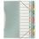 Esselte Colour'Breeze Trennblätter A4 12 Tabs Mehrfarbig Polypropylen 266x320mm