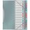 Esselte Colour'Breeze Trennblätter A4 12 Tabs Mehrfarbig Polypropylen 266x320mm