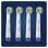 Oral-B 3D White 4 Stück Multicolor kompatibel mit Triumph 5000 SmartGuide, Professional Care