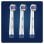 3 Cabeças de Substituição Brancas CleanMaximiser para Oral-B 3D White, 16,35g, Pack de 3 Unidades