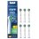 Oral-B CrossAction 6 Pezzi Bianco Ricambio Spazzolino 3 Mesi Confezione Scatola