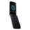 HMD 2660 Flip Telemóvel 4G Dual SIM com Ecrã 2.8", 128MB, MicroSD e Câmara 0.3MP Preto