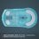 Souris de jeu sans fil SteelSeries Rival 3 Gen 2 18 000 DPI RGB 6 boutons Aqua