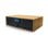 Microcadena Bluetooth 50w Efecto Madera Radio Fm Lector Cd Mooov 477380