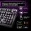 Teclado mecánico PREYON Silent Claw Layout ES RGB triple conexión pantalla inteligente
