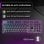 Teclado mecánico PREYON Silent Claw Layout ES inalámbrico RGB pantalla inteligente