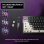 Teclado mecánico PREYON Silent Claw Layout ES inalámbrico RGB pantalla inteligente