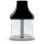 Batidora de inmersión 700 W, 1,5 m, Negro, Acero inoxidable